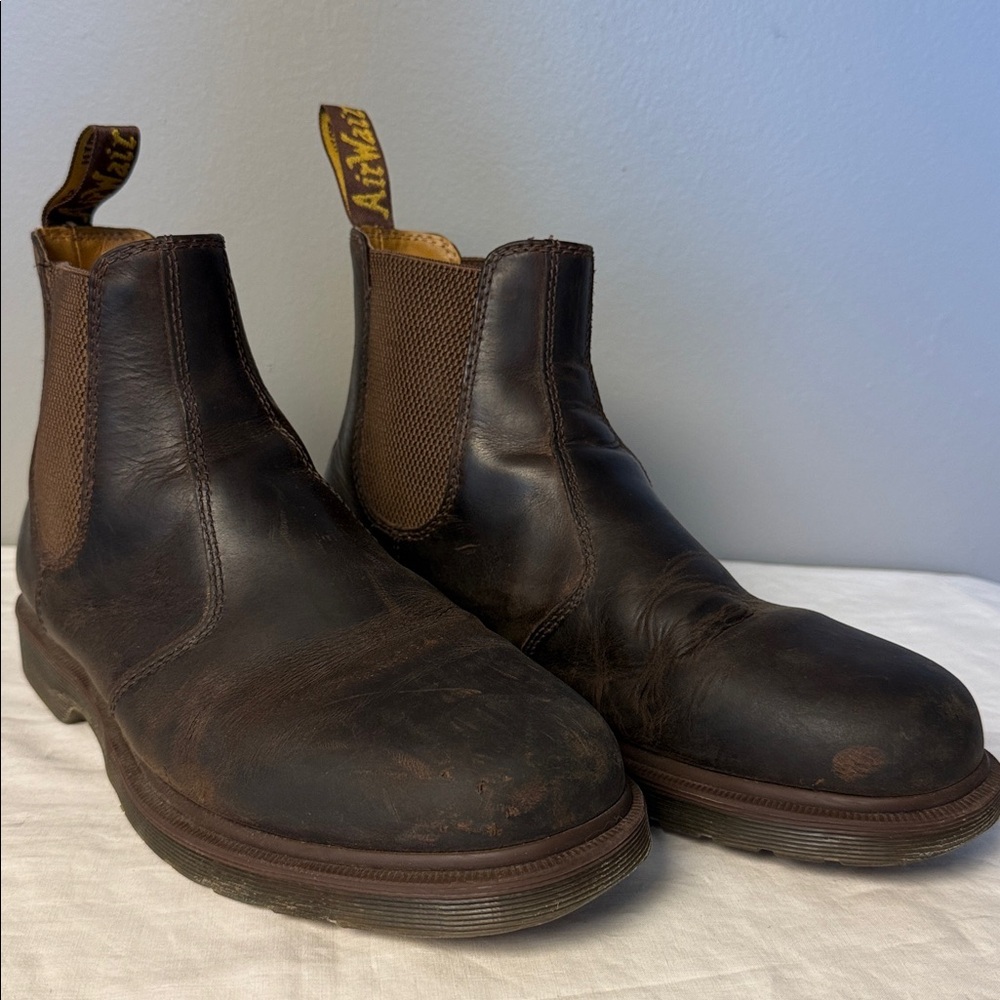 Dr. Martens 2976 Chelsea Boots Brown Leather US 11 - Picture 3 of 7